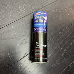 NEW RARE Neutrogena Men Razor Defense Shave Gel 198g Prevents Razor Bumps cuts